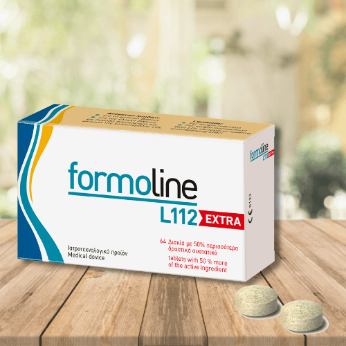 formoline box with tablets